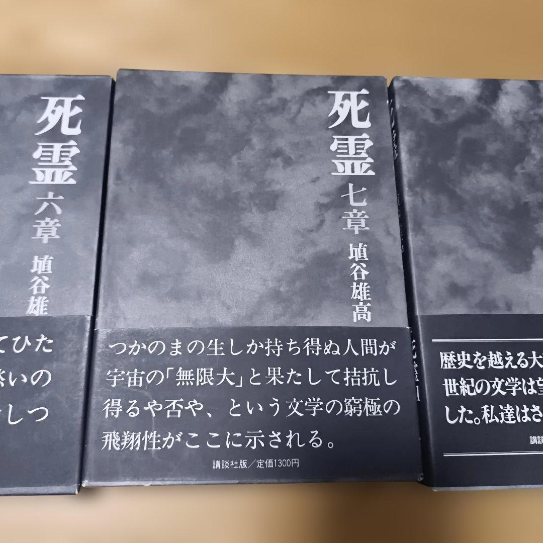 埴谷雄高　12冊セット　死霊　作品集　対話集