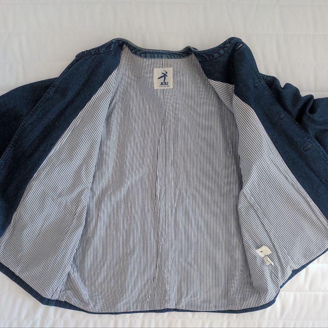 HAI ISSEYMIYAKE デニムカバーオールジャケット