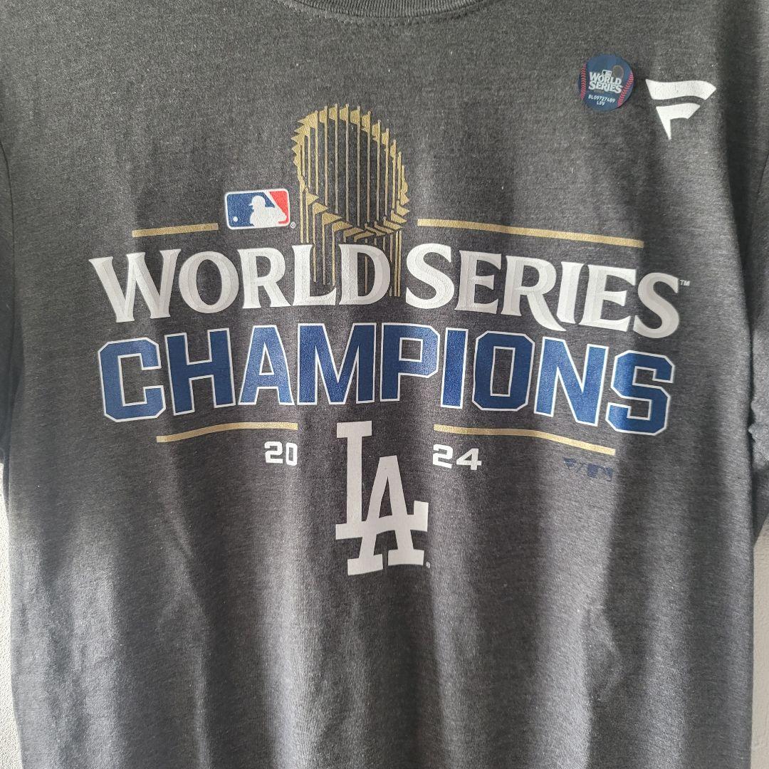 【新品】選手着用同品 大谷翔平ドジャース2024 ワールドシリーズ優勝 Tシャツ