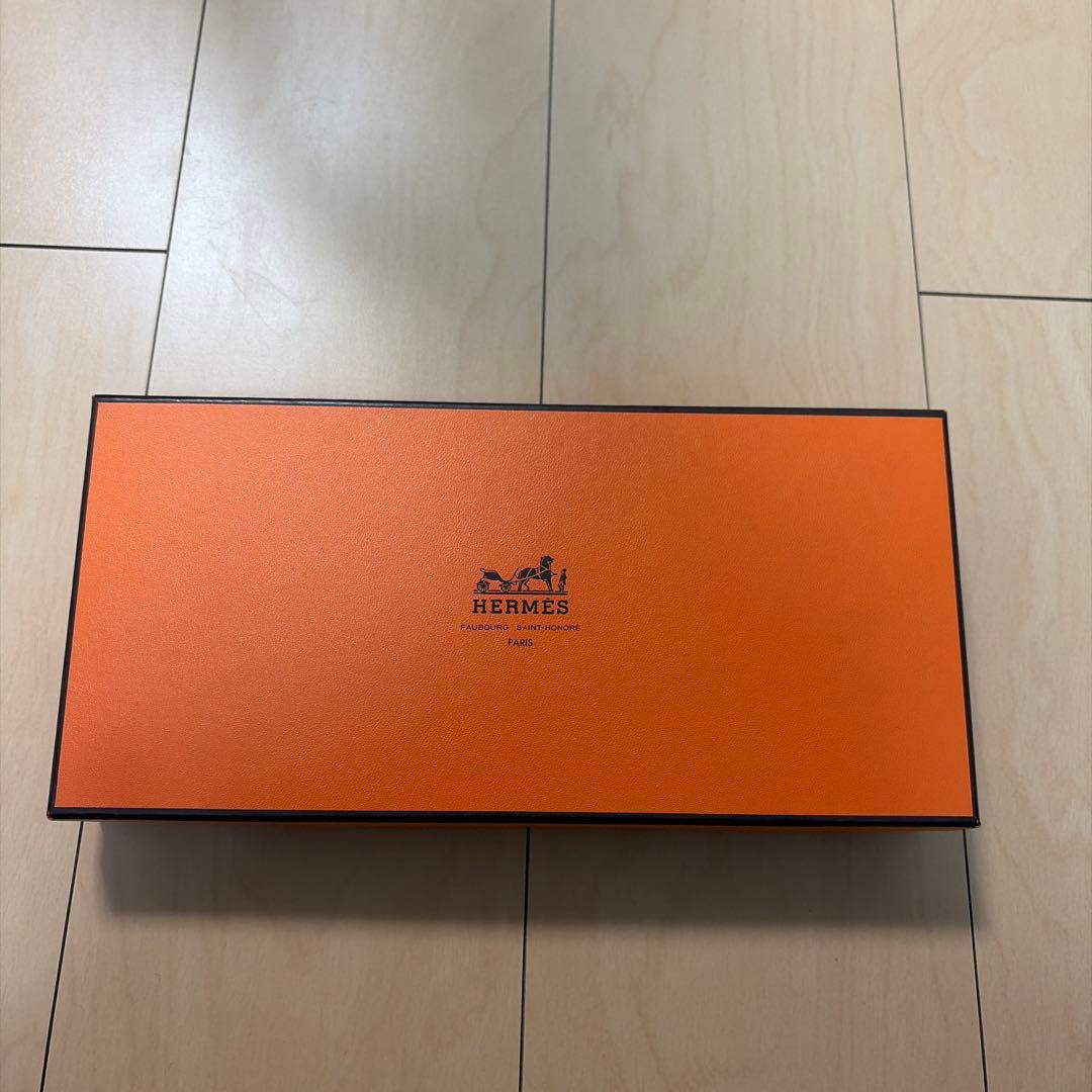鑑定済✨　エルメス HERMES ハンドタオル ハンカチ 2点セット
