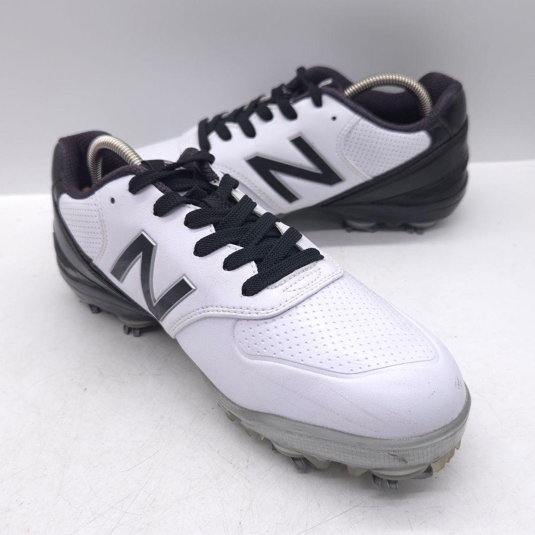 new balance ニューバランス ゴルフシューズ 25cm ホワイト