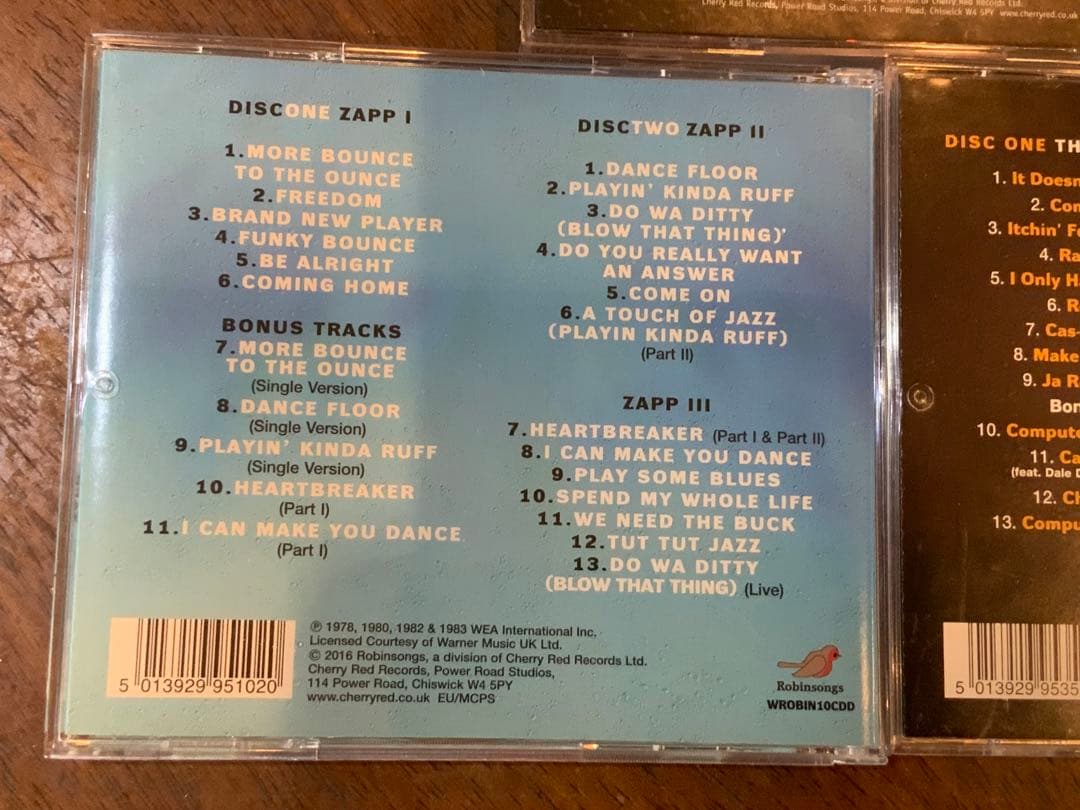 Roger & Zapp 6CD 8Albums＋Bonus