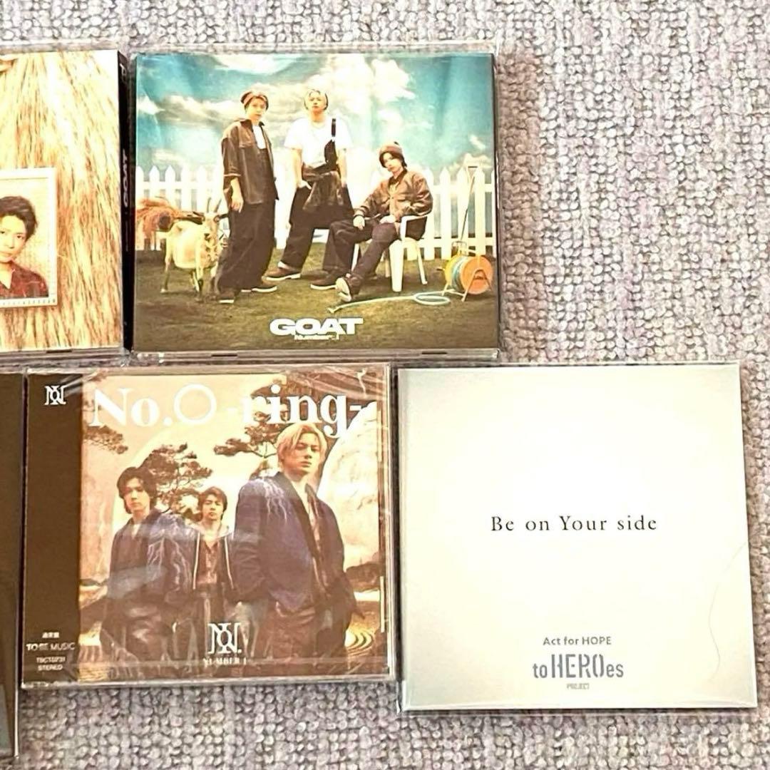 Number_i GORT No.O -ring 初回限定盤A＆B 通常盤　6点
