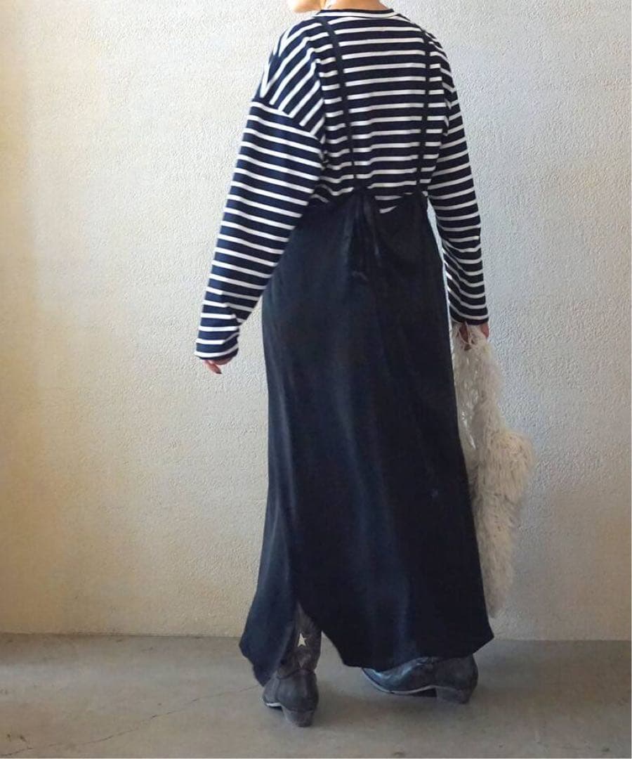 journal standard luxe キュプラタフタフリーフェイワンピース