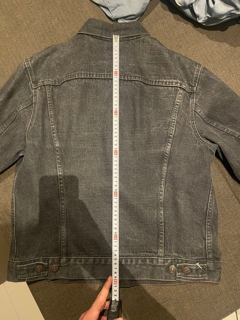 【80s USA製】Levi’s 70506-0259 先染めブラック 42
