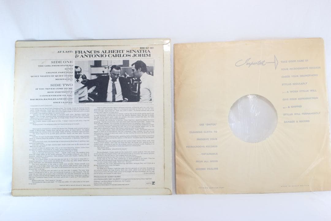 洋楽 Francis  SinatraAntonioCarlosJobim