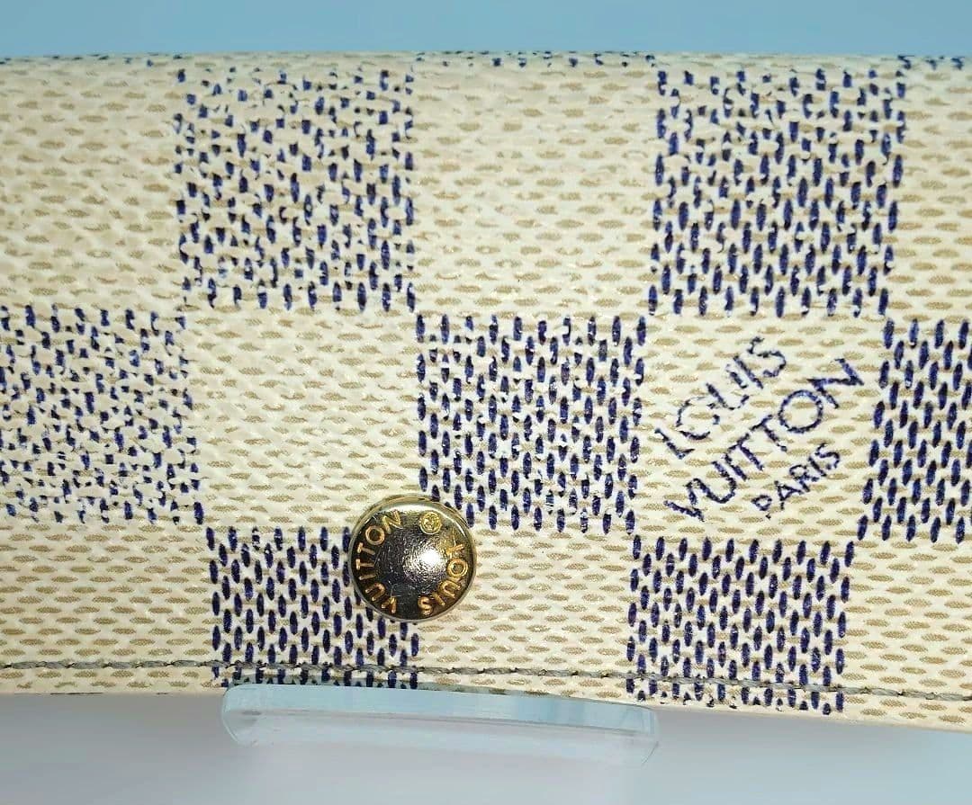 Louis Vuitton ダミエ アズール ミュルティクレ4 キーケース 4連