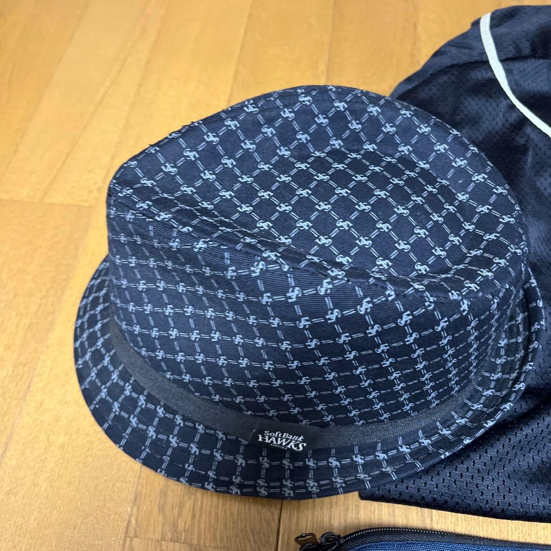 福岡ダイエーホークス　ソフトバンク　グッズ　ゼッケン　帽子　バッグ