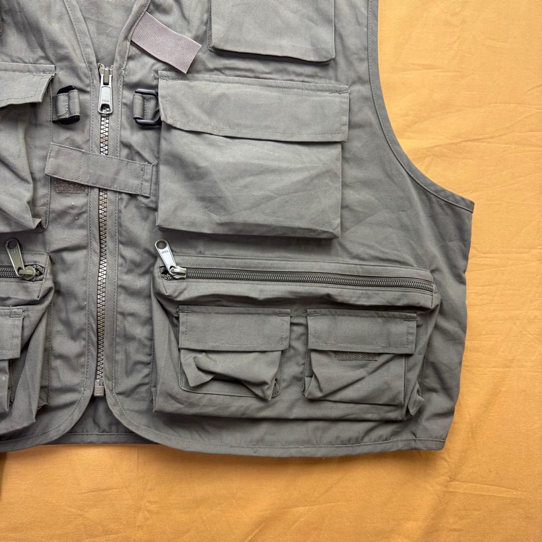 美品　ORVIS Fishing Vest フィッシングベスト　カーキ　Lサイズ