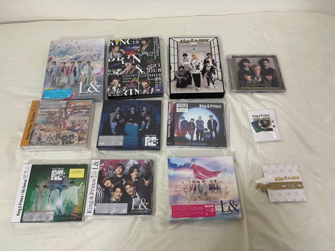 King & Prince CD 7枚&ライブDVD3枚セット　特典付き