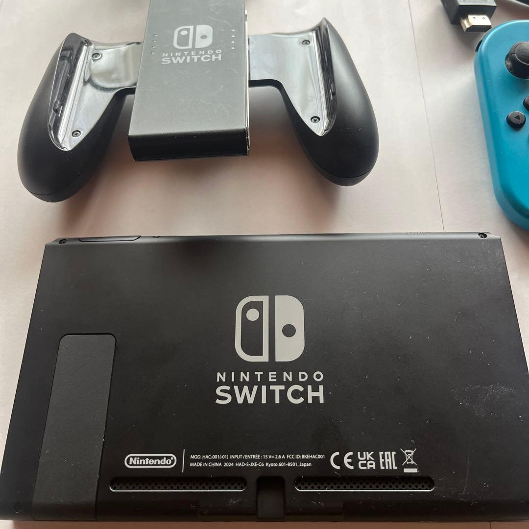 【美品】Nintendo Switch セット64GBSDカード端子キャップ付き