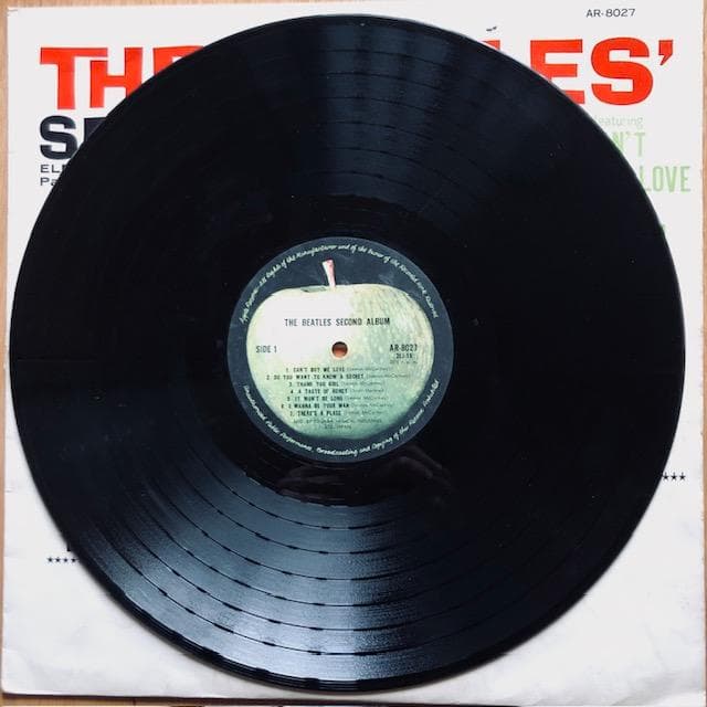 洋楽 THE BEATLES' SECOND ALBUM AR-8027 / y121