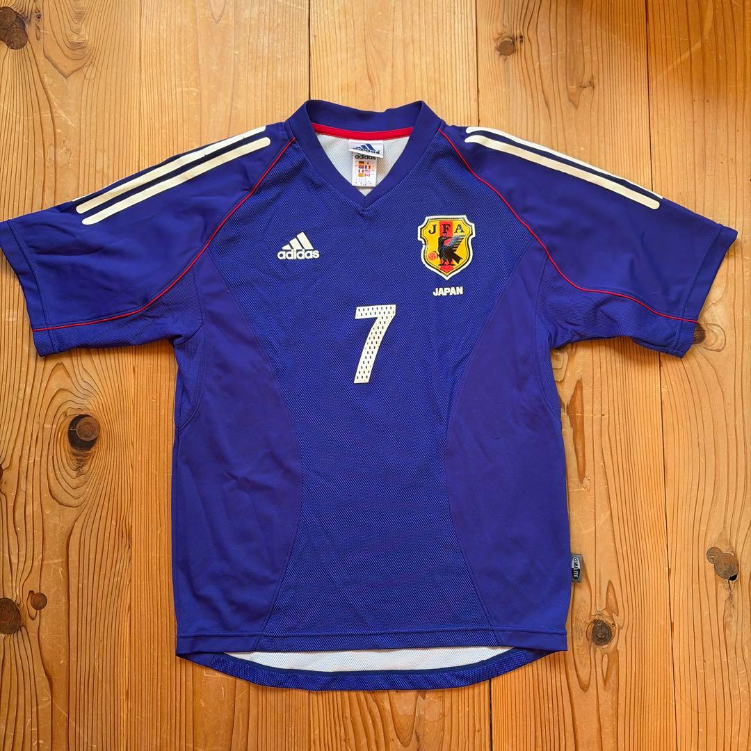 2002日韓ワールドカップ日本代表ユニフォーム　中田英寿　S