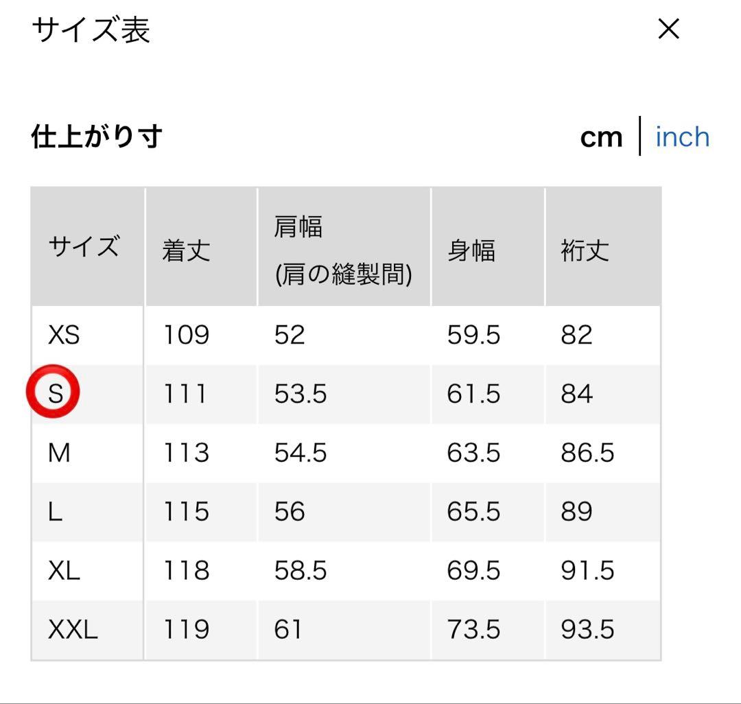 S 未使用品　ユニクロ　+J オーバーサイズフーデッドロングコート