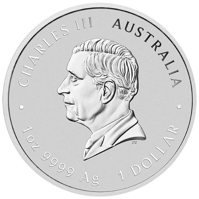 2024年オーストラリア 1オンス カラー銀貨 四神  記念銀貨 1oz