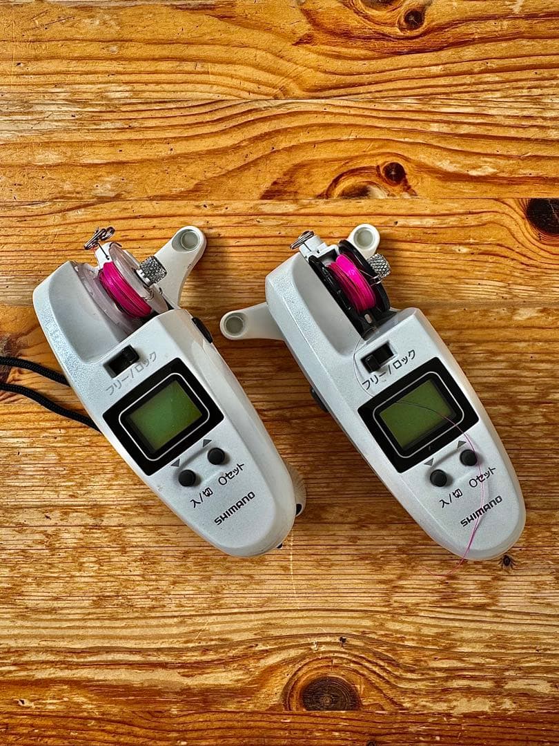 SHIMANO ワカサギ電動リール ホワイト