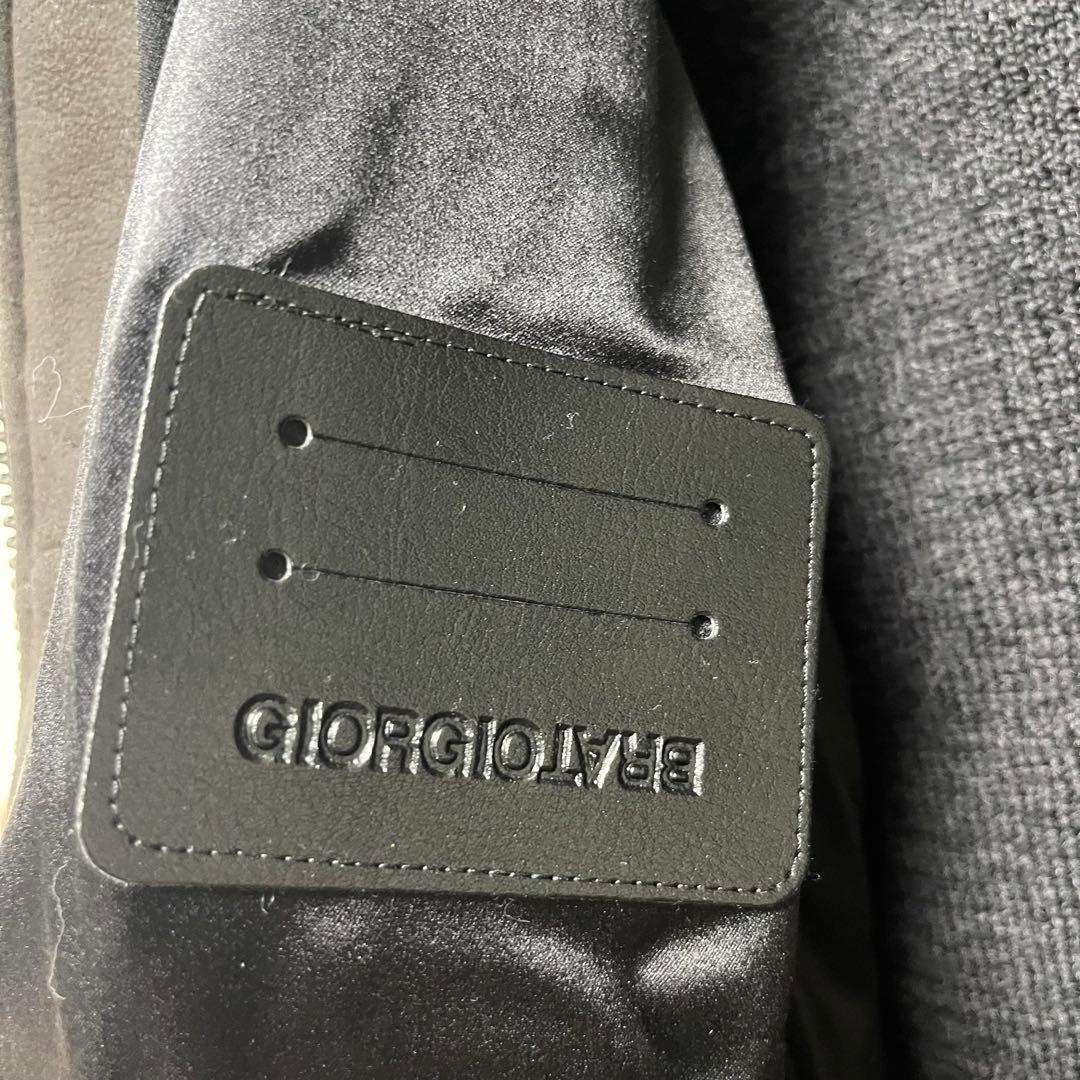 GIORGIOBRATOジョルジオブラット　イタリア製 F ブラウン　グレー
