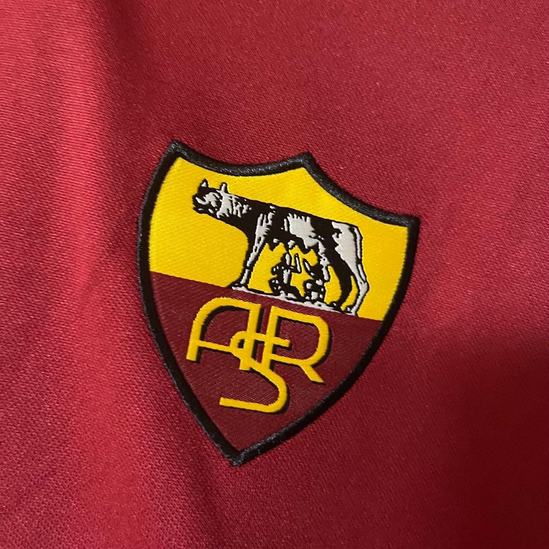 ローマ1998/99トッティホームサッカーユニフォーム長袖football