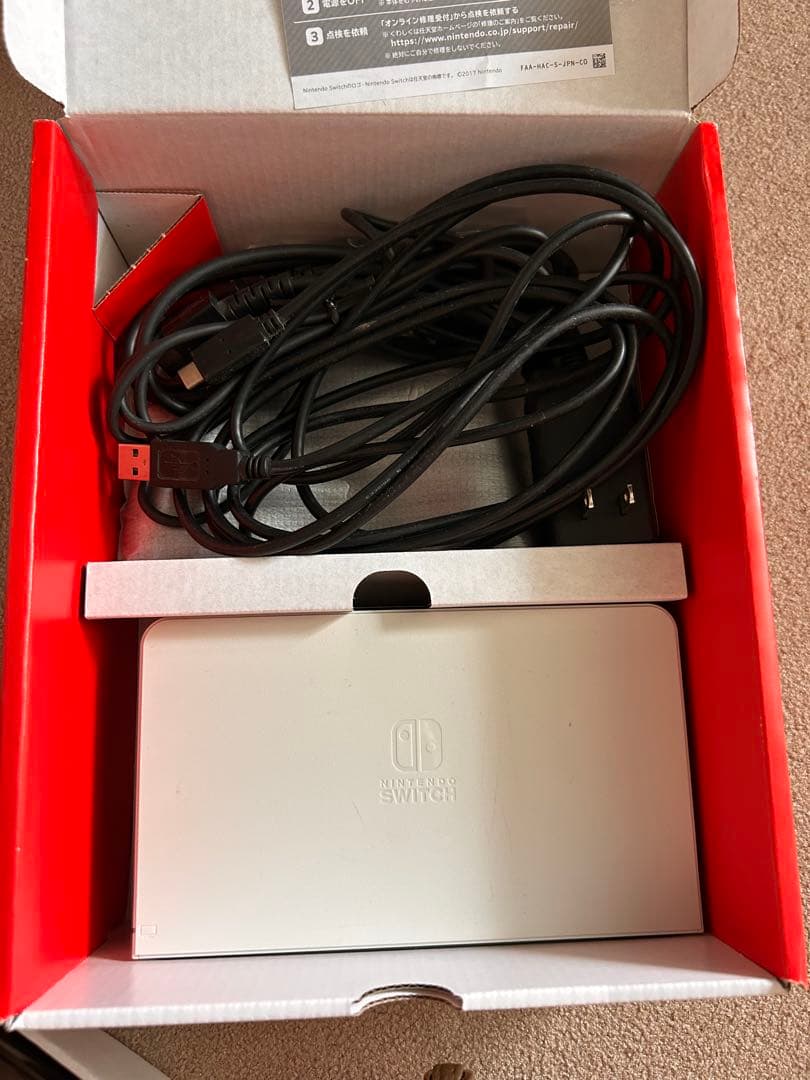 switch有機ELモデル　ホワイト