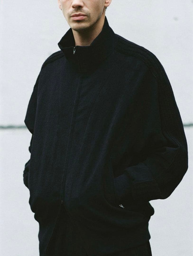 ジャケット・アウター LIDNM CROCHET BLADE WOOL BL 24AW