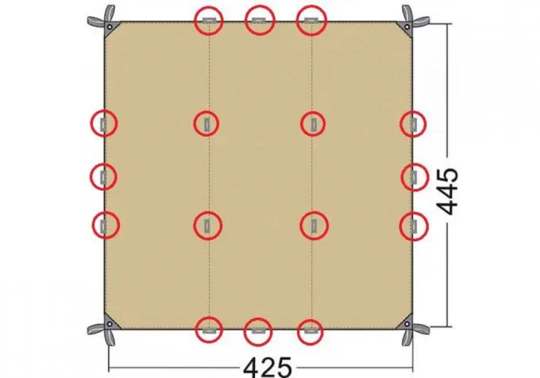 TATONKA TARP 1 TC タトンカ タープ