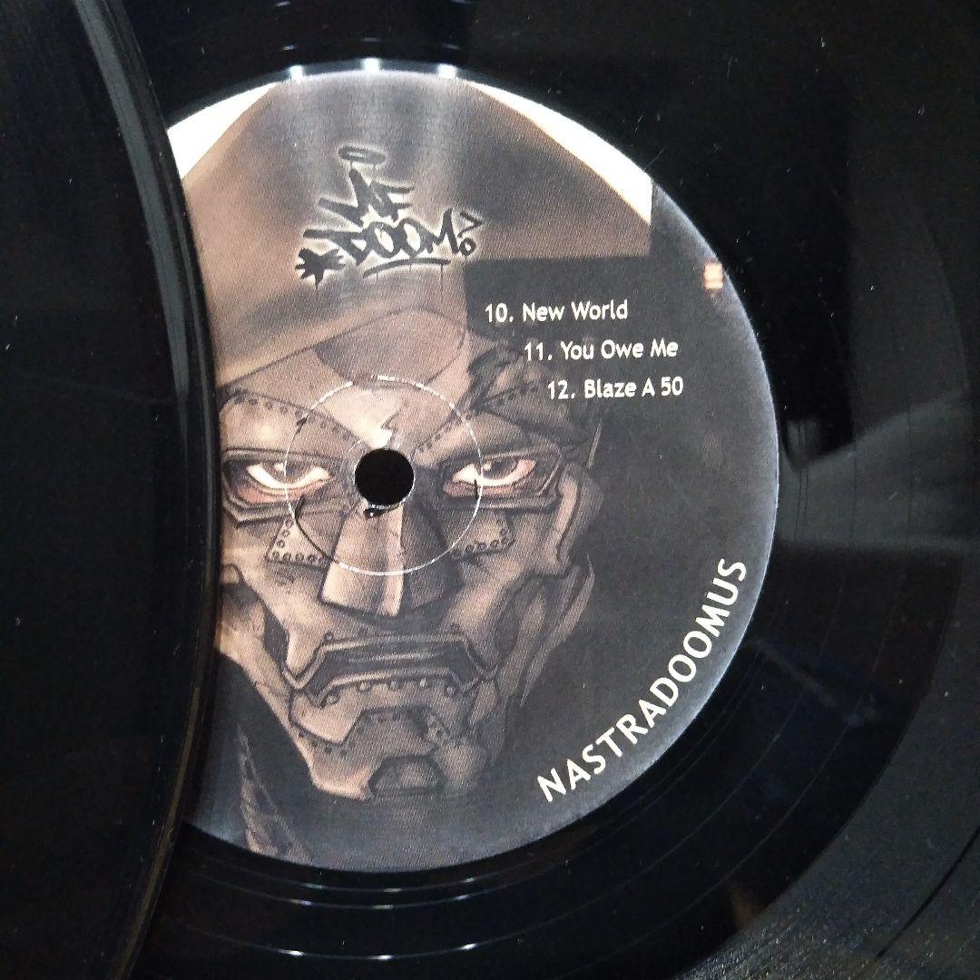 Nas Nastradoomus mf doom 2枚組レコード