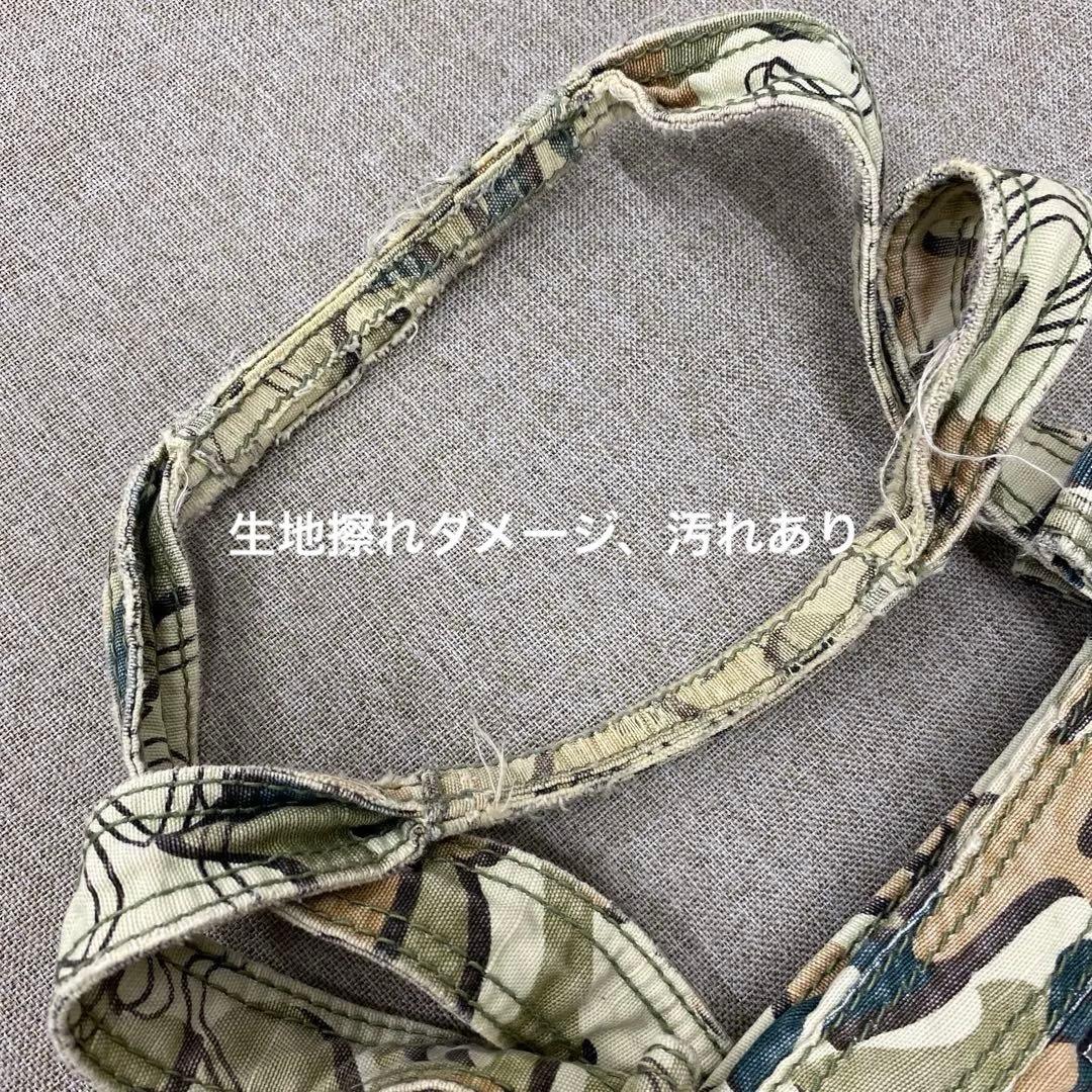 N988＊ DIESEL ディーゼル 迷彩 バッグ Y2K ストリート カモフラ