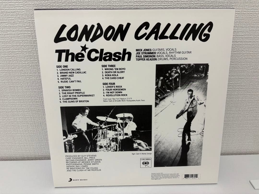 The Clash LONDON CALLING レコード