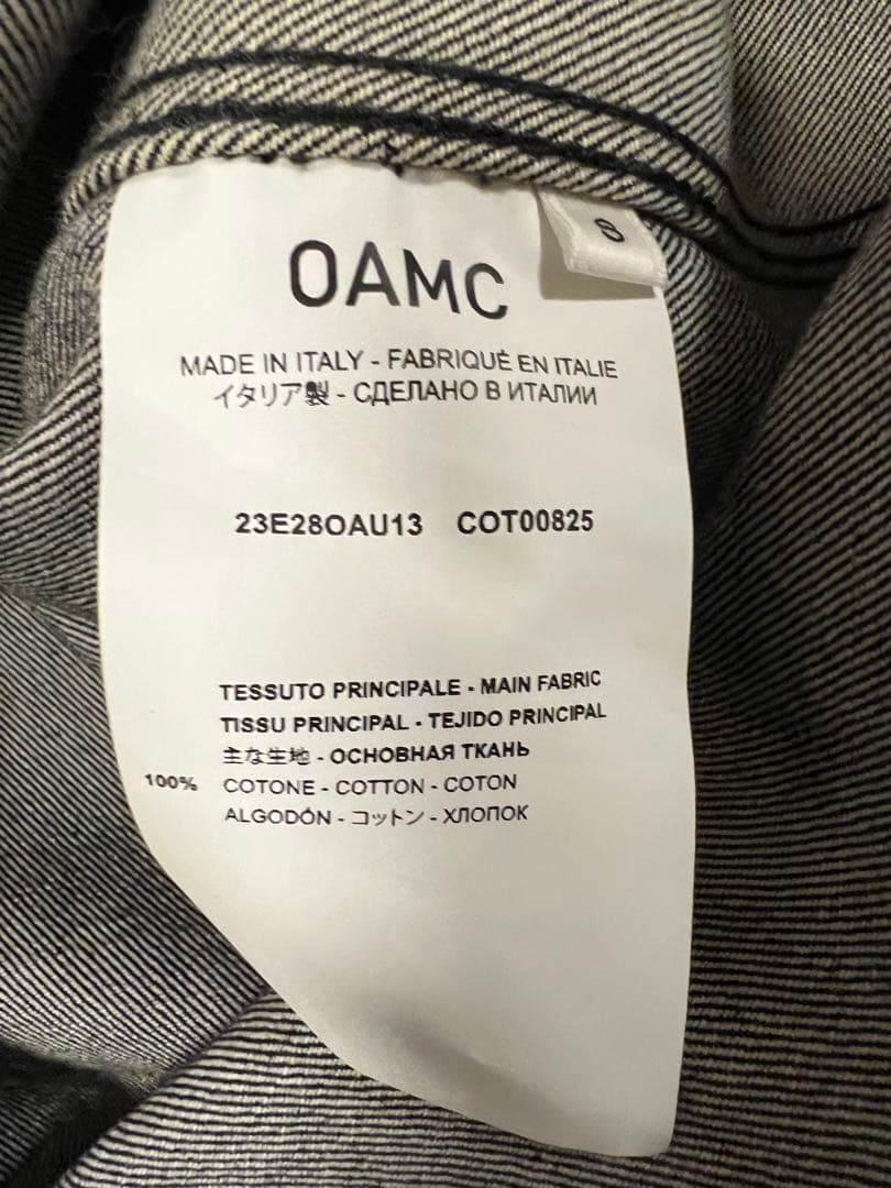 OAMC khumbu denim shirt サイズs