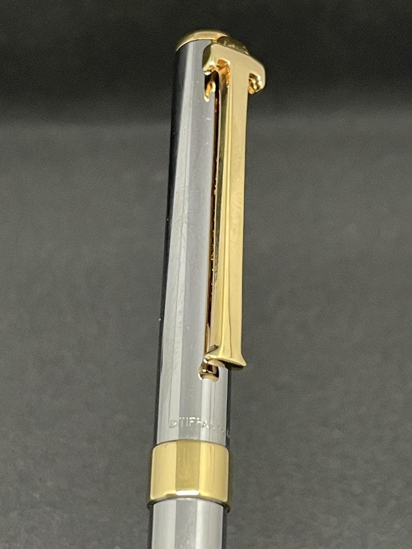 ★箱付き★ティファニー ボールペン シャーペン セット 回転式 ルテニウム