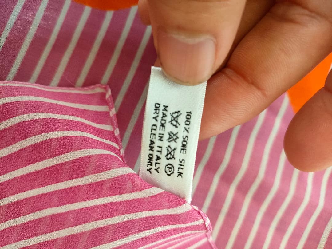 d35　超美品　クリスチャンディオール　Dior　スカーフ　シルク100