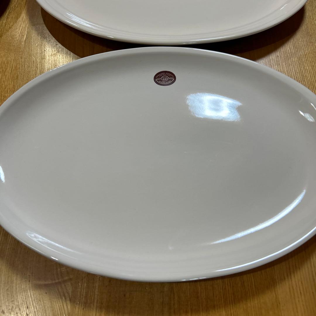 DULTON LAND OVAL PLATE 35cm ４枚セット