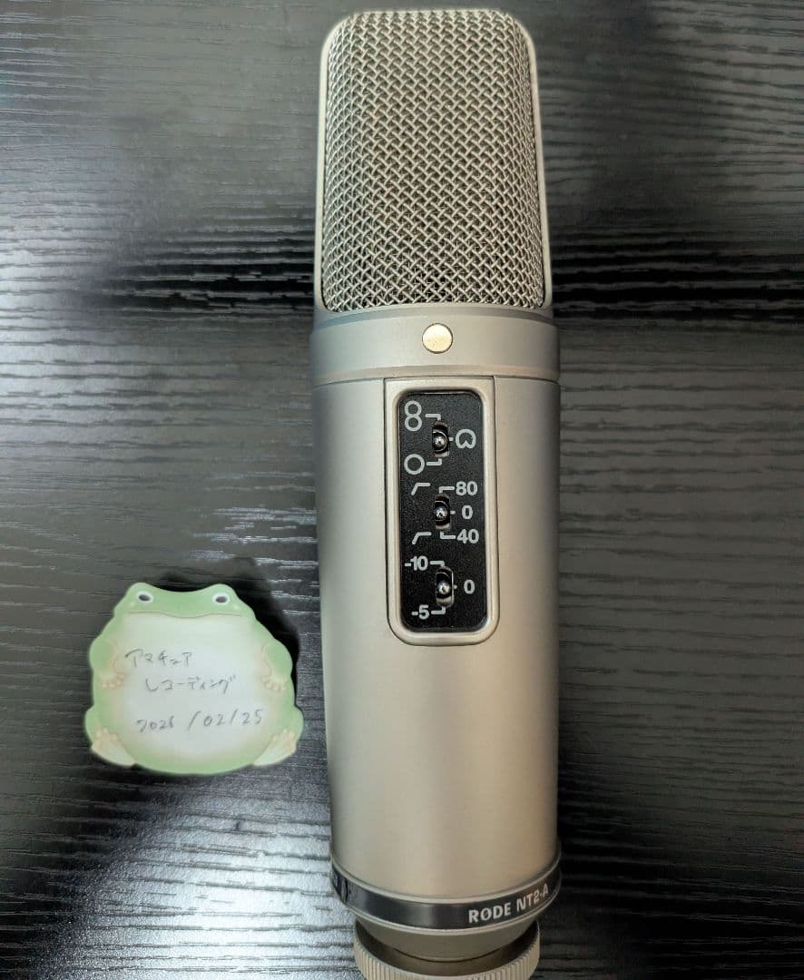 【美品】RØDE NT2-A + RØDE SMR コンデンサーマイクセット