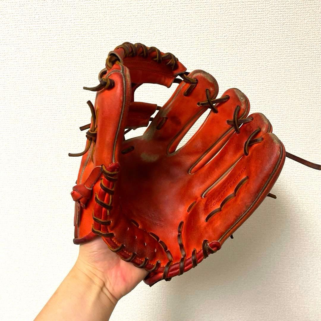 362 ZETT プロステイタス 鈴木作 型抜群 硬式 内野手用グローブ