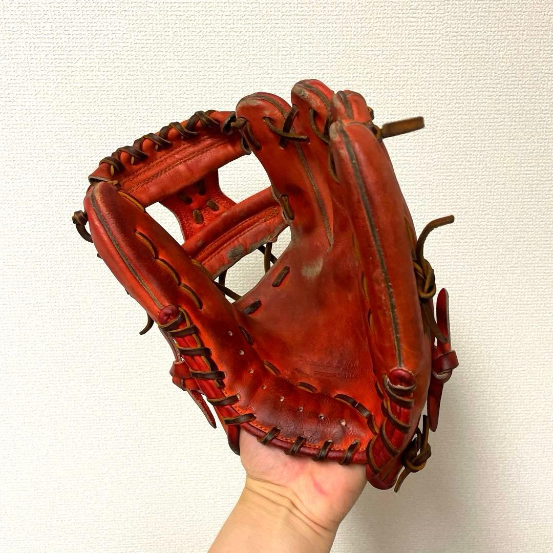 362 ZETT プロステイタス 鈴木作 型抜群 硬式 内野手用グローブ