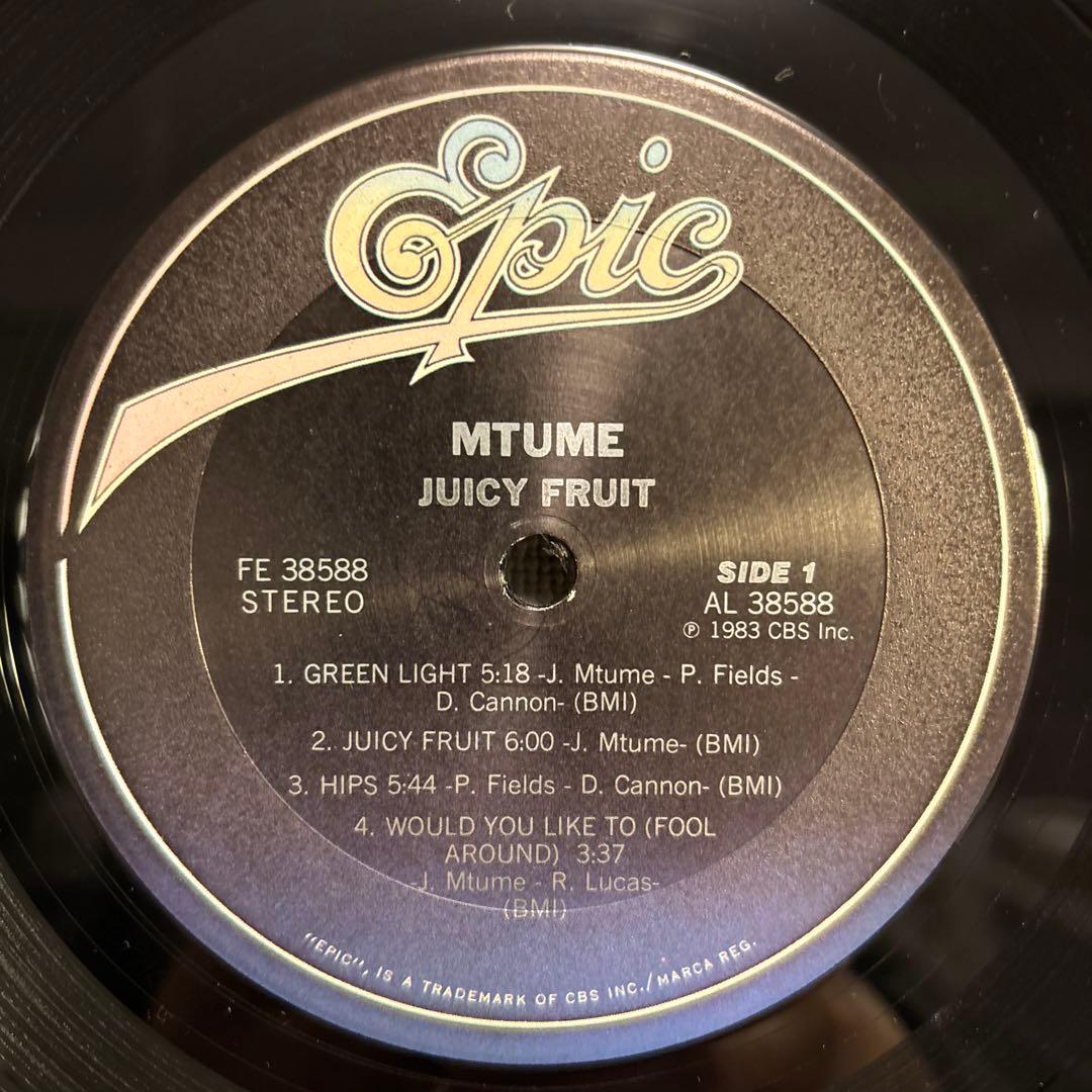 洋楽 Juicy Fruit / Mtume