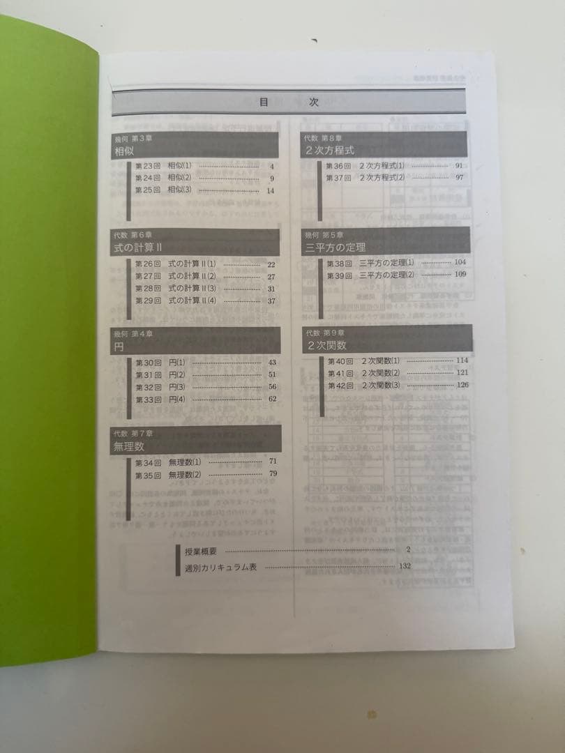 鉄緑会 中１ 数学 フルセット
