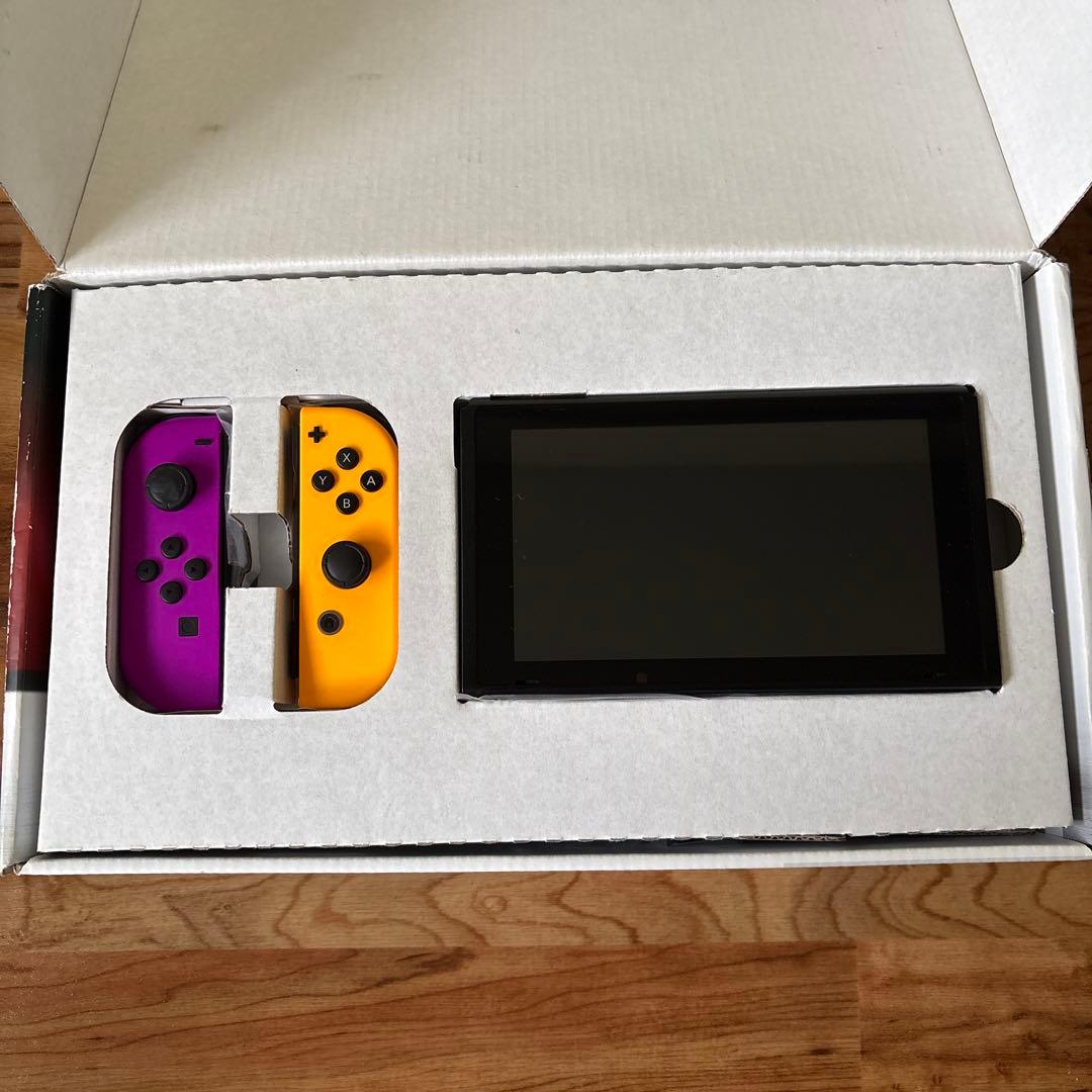 Nintendo Switch 本体 パープル/イエローJoy-Con付き