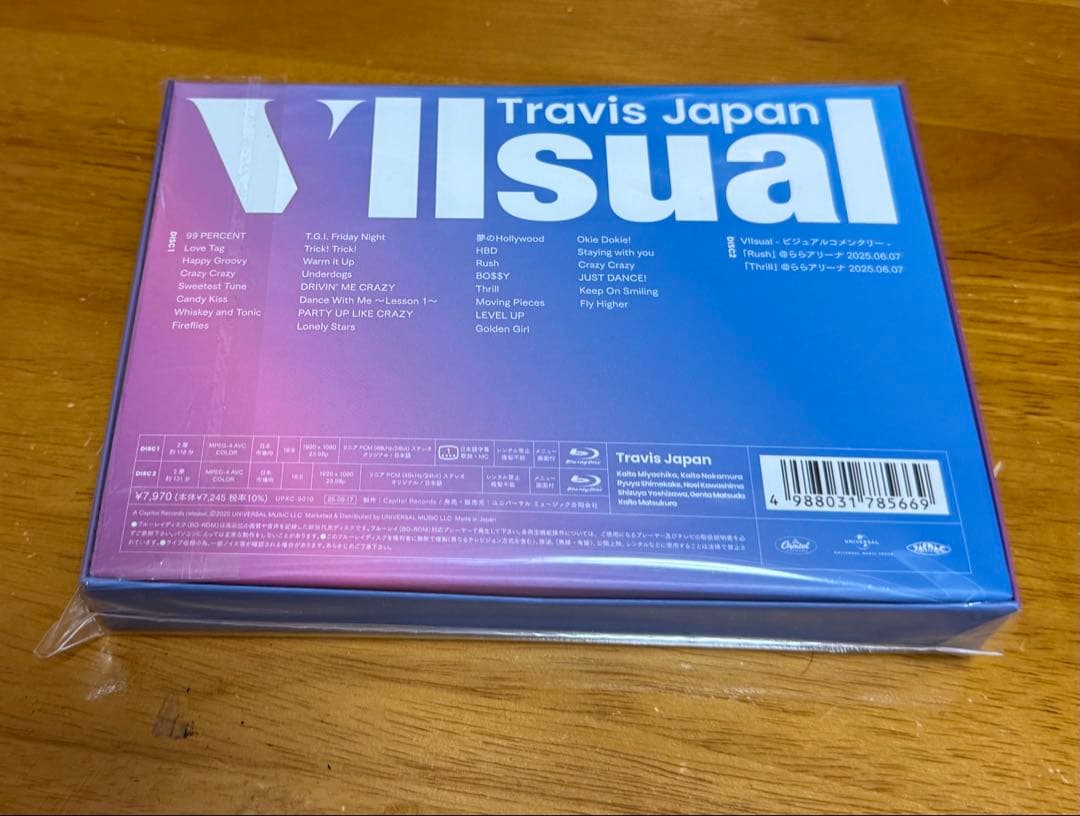 Travis Japan VIIsual Blu-ray 完全生産限定版