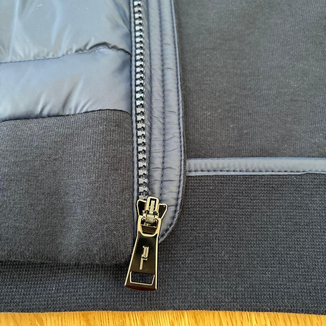 POLO RALPH LAURENフード付き 中綿ベスト／ネイビー