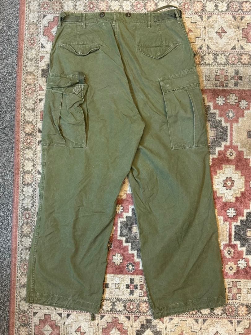 50s US ARMY M-51 最初期 フィールドカーゴパンツ 米軍実物