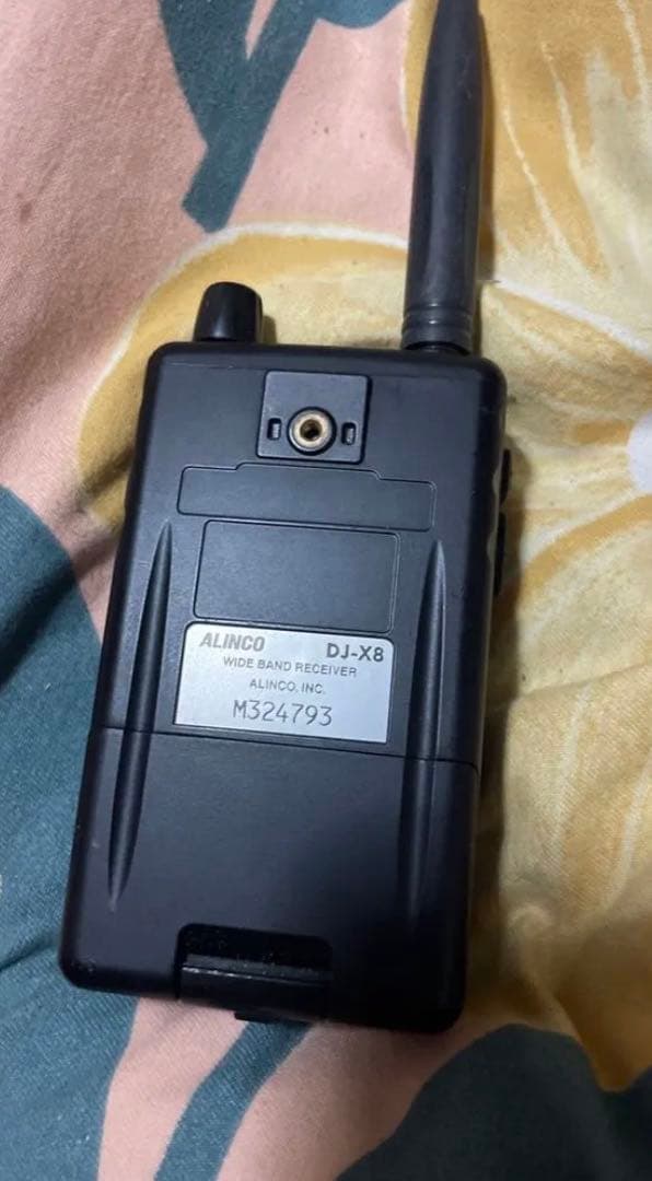 【動作確認済】 ALINCO DJ-X8 広帯域受信機【アンテナ&充電器セット】