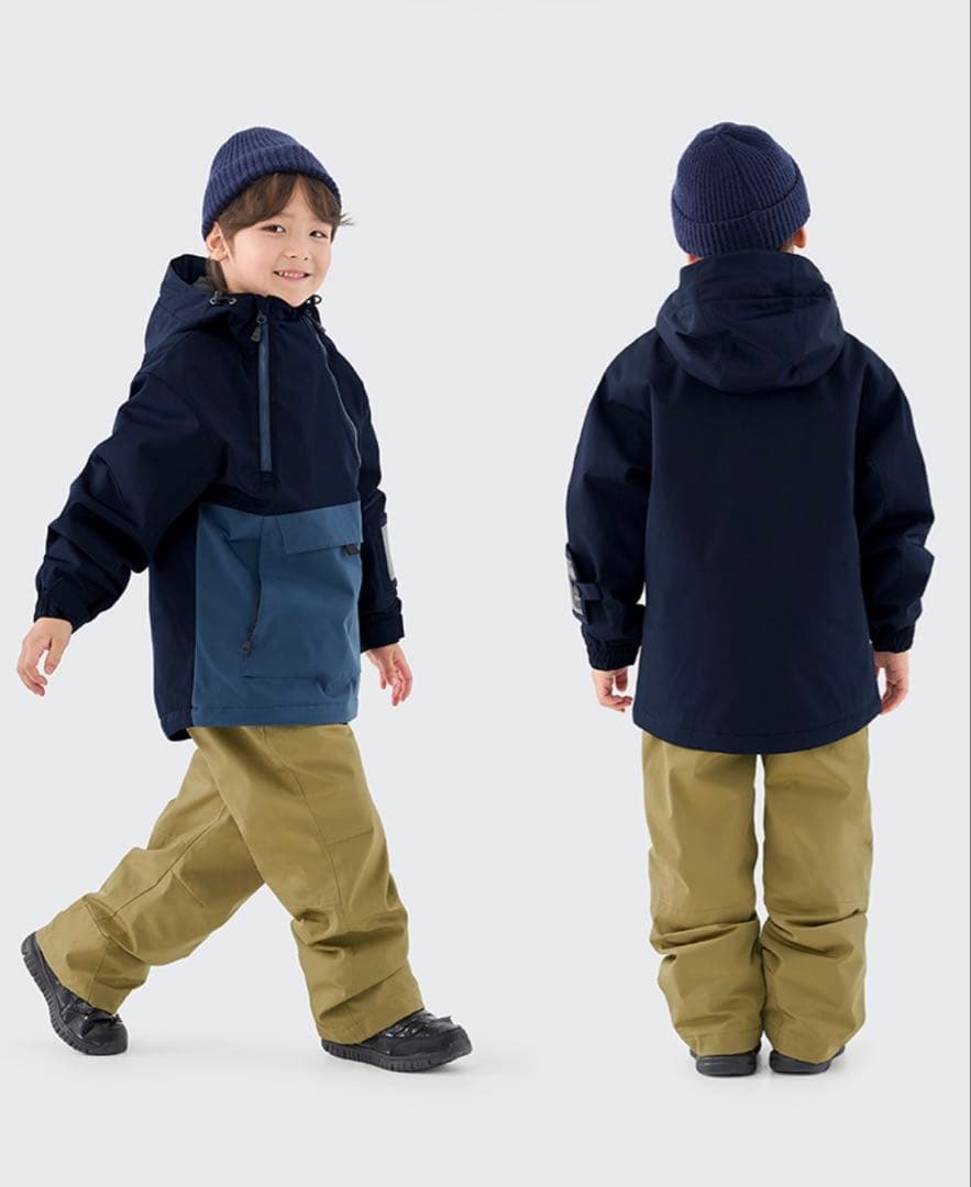 Actleis アクレイス スノーウェア ジュニア キッズ 上下セット 160