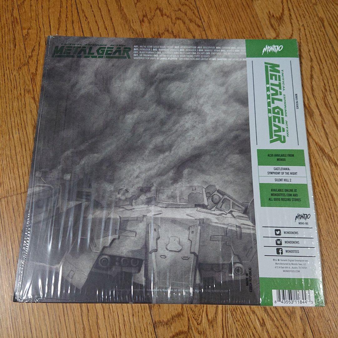 l Gear Solid OST 2LP vinyl レコード　サントラ