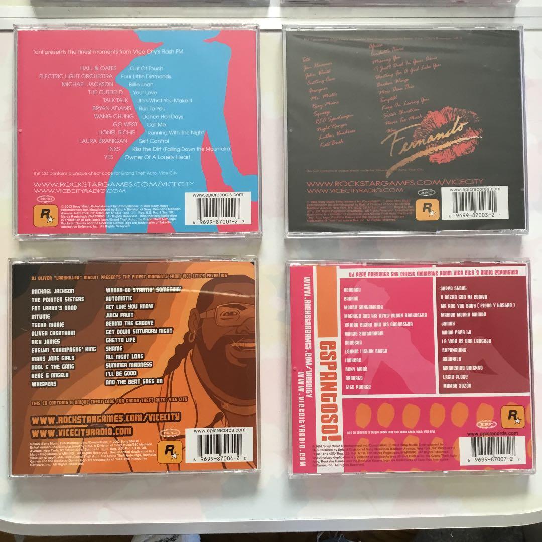 グランドセフトオート　グラセフ　サントラ　CD　ボックス　セット　BGM