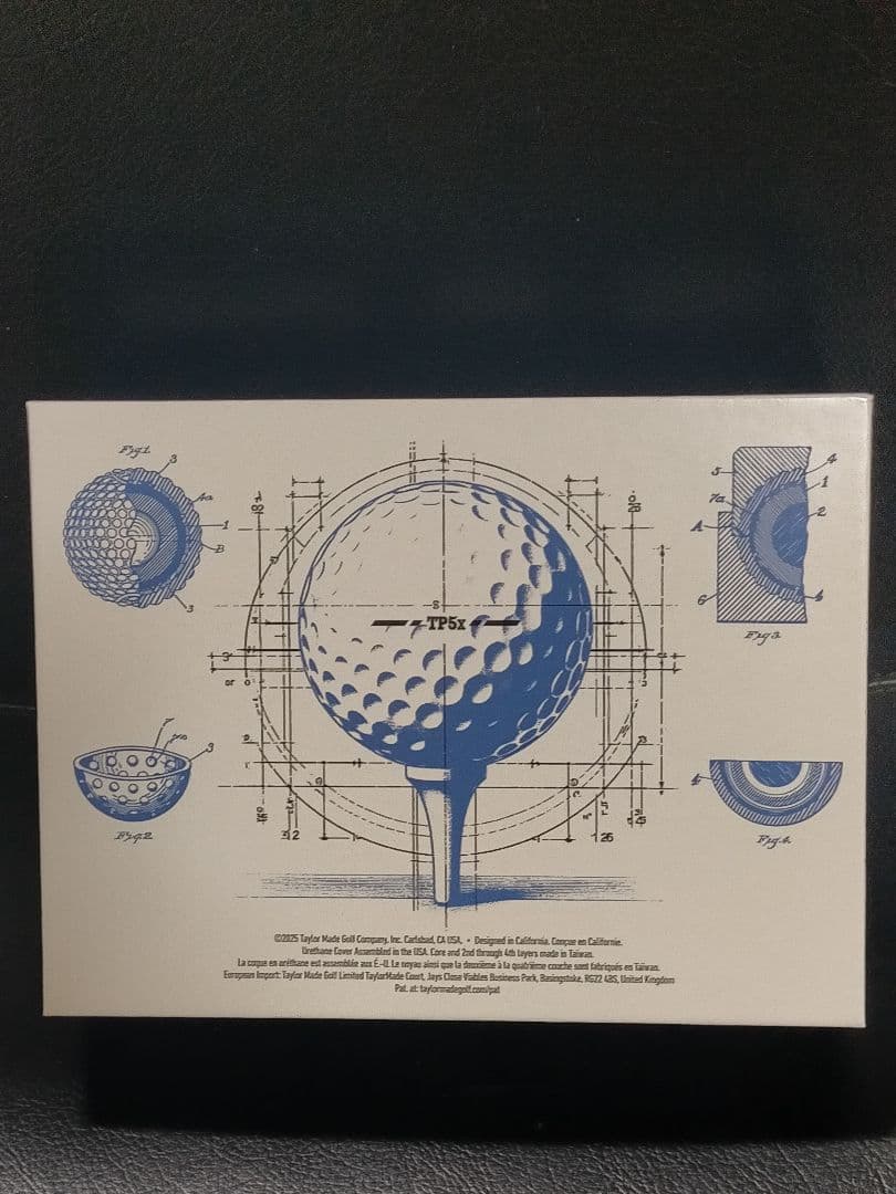 限定モデル TaylorMade TP5X ゴルフボール 12個入り