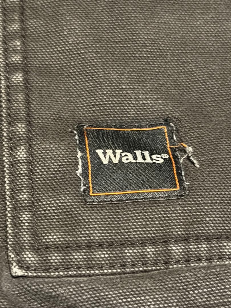 Walls ウォールズ ダック地 アクティブジャケット M黒 ブラックフェード