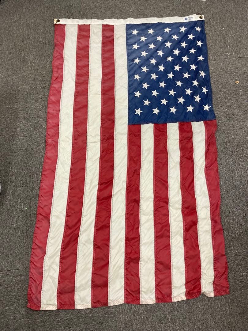 アンティーク　アメリカンフラッグ　Metro Flag MADE IN USA