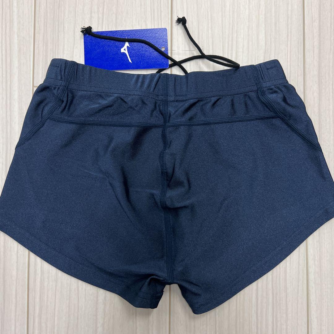 ミズノ　女子陸上ショーツ(スパッツ型)　ネイビー単色　Mサイズ　新品