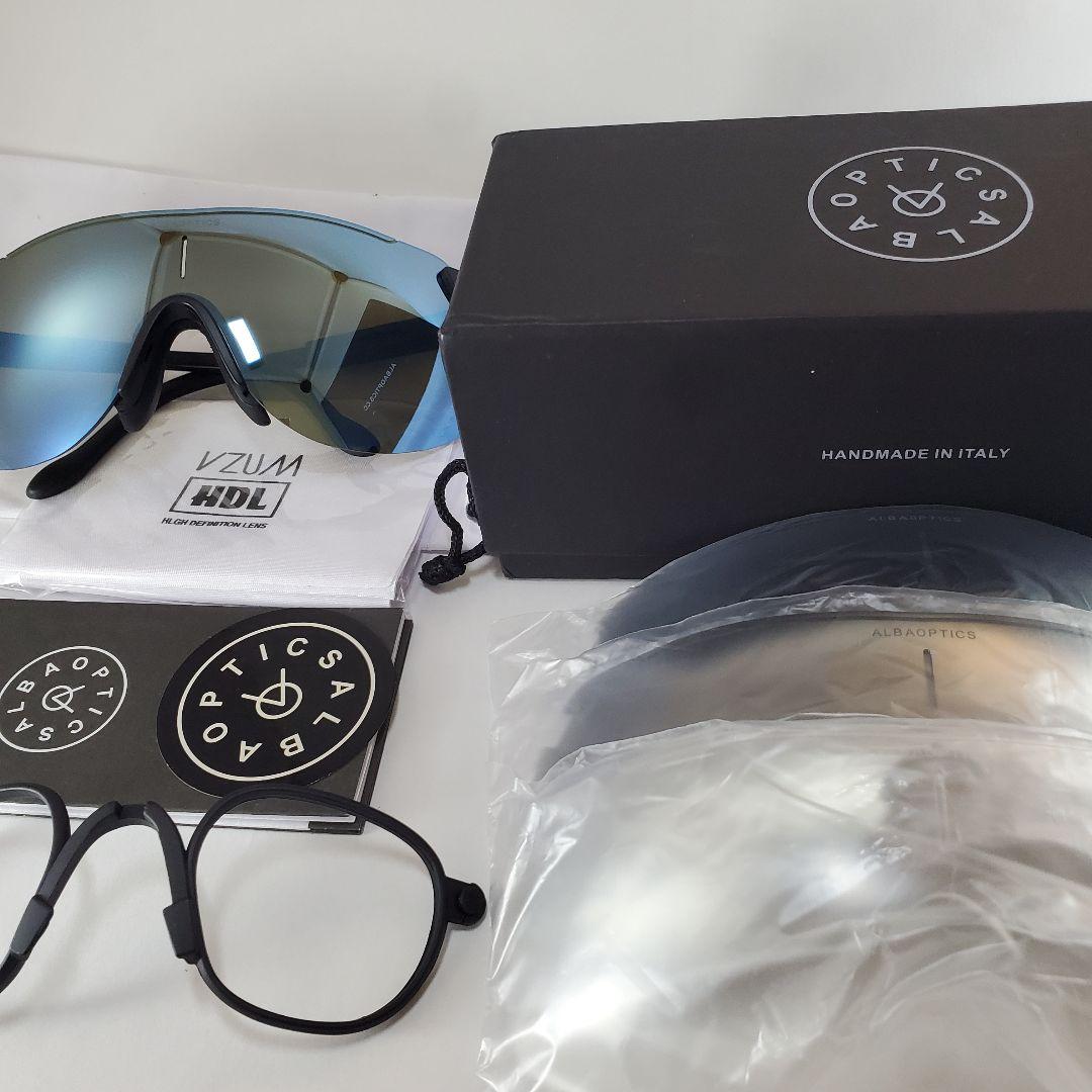 ALBAOPTICS STRATOS ブルーミラーレンズ